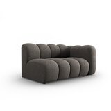 Micadoni Home temno siv modul za sedežno garnituro (desni kot) lupine | Shoptok.si