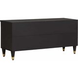 TV ormar s ladicama Crna 100 x 33 x 46 cm Čvrsto drvo manga | shoptok.hr