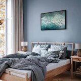  Slika - School of small fish 120x80 U crnom drvenom okviru | shoptok.hr