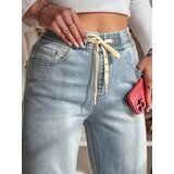 DStreet Spodnie damskie jeansowe wide leg STEREO niebieskie | Shoptok.si