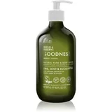 Goodness Awaken Senses losjon za roke in telo z osvežujočim učinkom dišave Lime, Mint & Eucalyptus 500 ml
