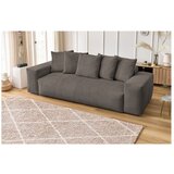 Bobochic Paris Siva/rjava sedežna garnitura iz rebrastega žameta 280 cm Voltaire – | Shoptok.si