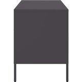 TV ormarići 2 kom crni 68x39x50 5 cm hladno valjani čelik | shoptok.hr