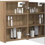  Kopalniška ogledalna omara s polico Oreh 43 x 16 x 62.5 cm, (5000232871) | Shoptok.si