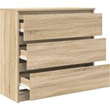  Komoda boja hrasta sonome 80x35x76 cm od konstruiranog drva | shoptok.hr