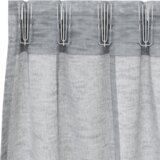  Zavjese sa zavjesama 2 pcs Tamnosiva 140 x 175 cm Poliester | shoptok.hr