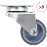 vidaXL Udvojeni okretni kotačići 8 kom 50 mm | shoptok.hr