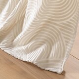 Douceur d intérieur Bež žametna zavesa 135x260 cm Eva – | Shoptok.si