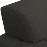 Livetastic KOTNA SEDEŽNA GARNITURA, gladka tkanina antracit | Shoptok.si
