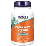 Now Foods Kalijev citrat NOW, 99 mg (180 kapsul) Cene