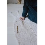 Lorena Canals Mentol zeleni/svijetlo sivi periv/ručno rađen pamučan dječji tepih 100x120 cm Snail – | shoptok.hr