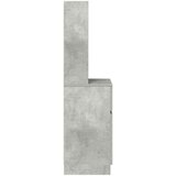 vidaXL Nočna omarica betonsko siva 39x35x125 cm inženirski les | Shoptok.si