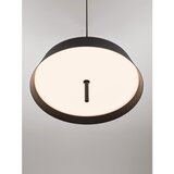 Nova Luce Mat crna LED viseća svjetiljka aluminijska s mogućnosti zatamnjivanja ø 45 cm Velio – | shoptok.hr
