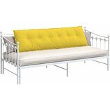 Jastuk za leđa Svijetlo žuta 180 x 19 x 50 cm tkanina | shoptok.hr