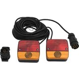 vidaXL Zadnje luči 2 kosa rdeče 10,5x5x9,5 cm 12V klasična žarnica Cene