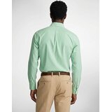Polo Ralph Lauren CHEMISE AJUSTEE CUSTOM FIT EN POPELINE RAYEE Kaki | shoptok.hr
