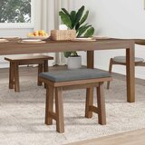  Jastučić za klupu Baršun Tamnosiva Dubina 35 cm | shoptok.hr