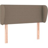 Vzglavje z ušesi taupe 83x23x78/88 cm blago, (20794553) | Shoptok.si