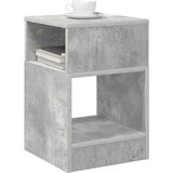  Stranska miza Betonsko siva 30,5 x 30 x 45 cm Konstruiran les, (5000201832) | Shoptok.si