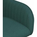  Trpezarijske stolice 2 pcs Tkanina Tamnozelena | Eponuda.com