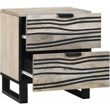  Noćni ormar Bijela 40 x 33 x 46 cm Konstruirano drvo | Eponuda.com