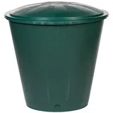 Kaca plastična 210L ZELENA sa poklopcem