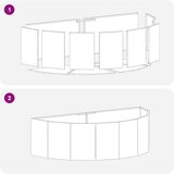  Cvetlično korito srebrna 120 x 60 x 35 cm Nerjaveče jeklo, (5000207323) | Shoptok.si