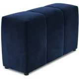 Modro žametno naslonjalo za modularni kavč Rome Velvet - Cosmopolitan Design