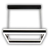 Vidik 22876 VISEĆA SVJETILJKA LED 96W CRNA+DALJINSKI UPRAVLJAČ I MOBILNA APLIKACIJA | shoptok.hr
