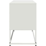 TV ormarić bijeli 100,5 x 39 x 60,5 cm čelični | shoptok.hr