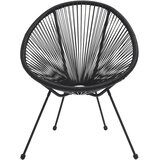  3-dijelni vrtni blagovaonski set crni | shoptok.hr