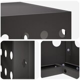  Pokrov za klima uređaj Crna 110 x 50 x 105 cm Čelik | shoptok.hr