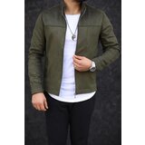 Dewberry 24285 Suede Mens Jacket-Khaki Cene