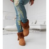 Gemre Brown insulated snow boots with fur Gerardino | ePonuda.com