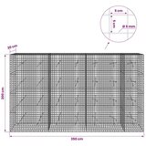  Gabion s žicom debljine 5 mm i mrežom 5x5 cm 350x20x200 cm - 20 cm 200 cm 350 cm | shoptok.hr