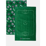Sinsay Set ručnika s nogometnim uzorkom 2 pack | shoptok.hr