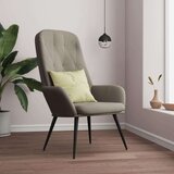  Stolica za opuštanje svjetlosiva baršunasta | shoptok.hr