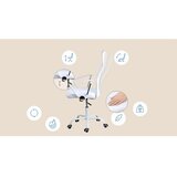 Sofotel Tamar 2468 ergonomska uredska stolica od mikromreže – bijela | shoptok.hr