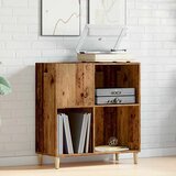 Ormarić za gramofone staro drvo 84 5x38x89 cm konstruirano drvo | shoptok.hr