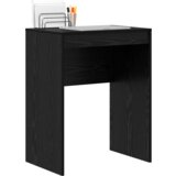 vidaXL Pisalna miza Črni hrast Inženirski les 60 x 40 x 76 cm | Shoptok.si