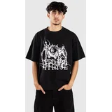 Cyber Cryptids Cropped T-shirt limo black