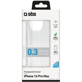 Sbs iPhone 16 Pro Max Silikon prozoren ovitek, (21402288) | Shoptok.si