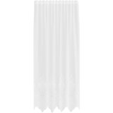  Čipkasta zavjesa sa zavjesama Bijelo 150 x 240 cm Poliester | shoptok.hr