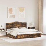  s od storage s ladicama Dimljeni hrast 180 x 200 cm | shoptok.hr