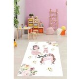  tepih za dečiju sobu 120x180 cm - balerina i jednorog B-552 | ePonuda.com
