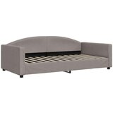  Dnevni krevet na razvlačenje smeđesivi 100 x 200 cm od tkanine | shoptok.hr