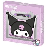 Hello Kitty Dnevnik s bravicom i olovkom u 6 boja Kuromi | shoptok.hr
