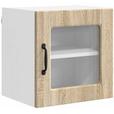  Zidni stakleni ormarić Sonoma hrast 40 x 31 x 40 cm | shoptok.hr