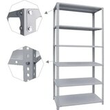 SUPERHOME Potpuno metalna montažna polica 200x75x30 6x40kg | Eponuda.com
