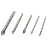 Womax burgija za staklo o4-10 mm 5 kom